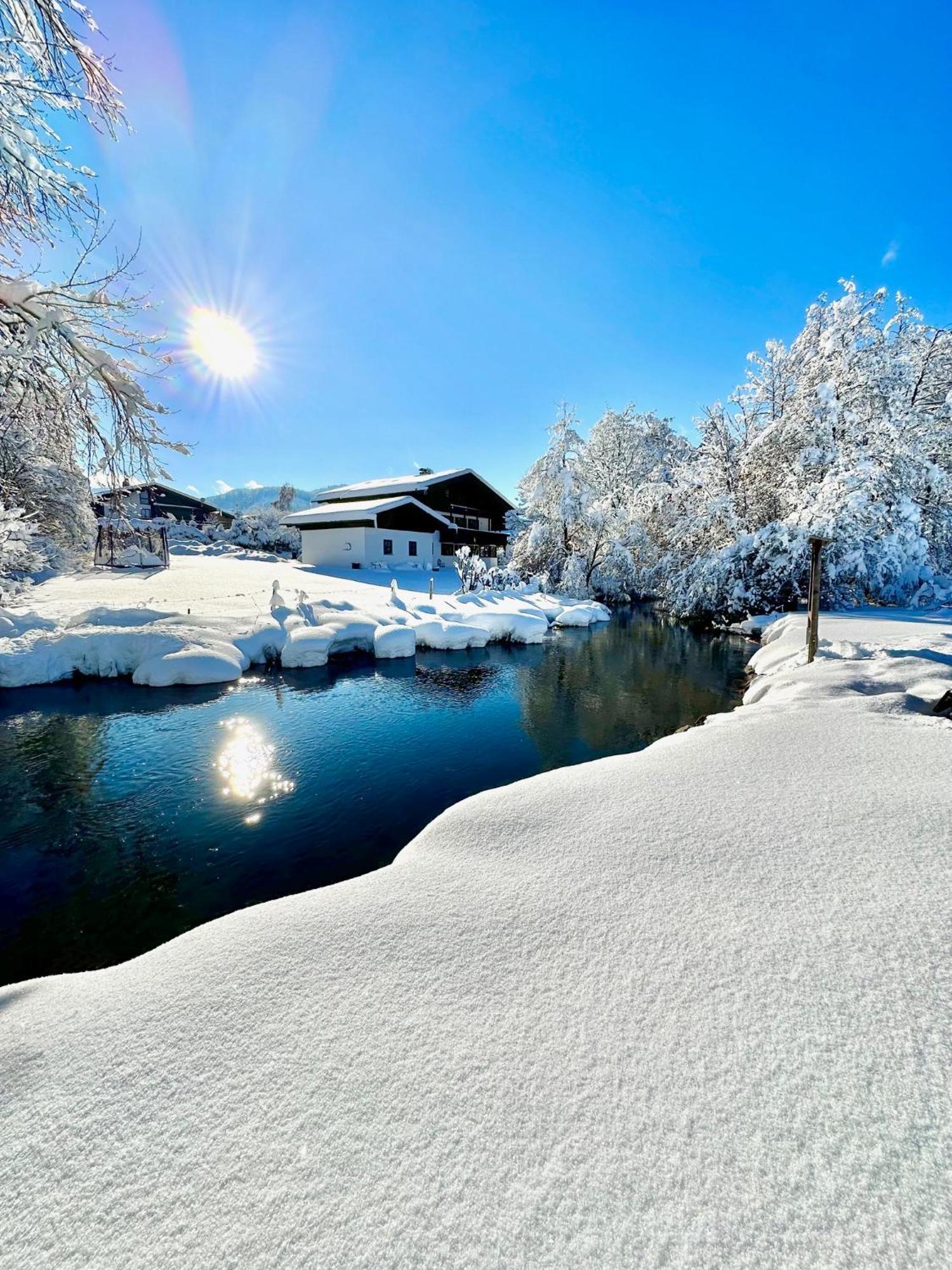 Alpenoase Schliersee - Grosse Suite Mit Sauna Oder Gemuetliche Studio Appartements المظهر الخارجي الصورة
